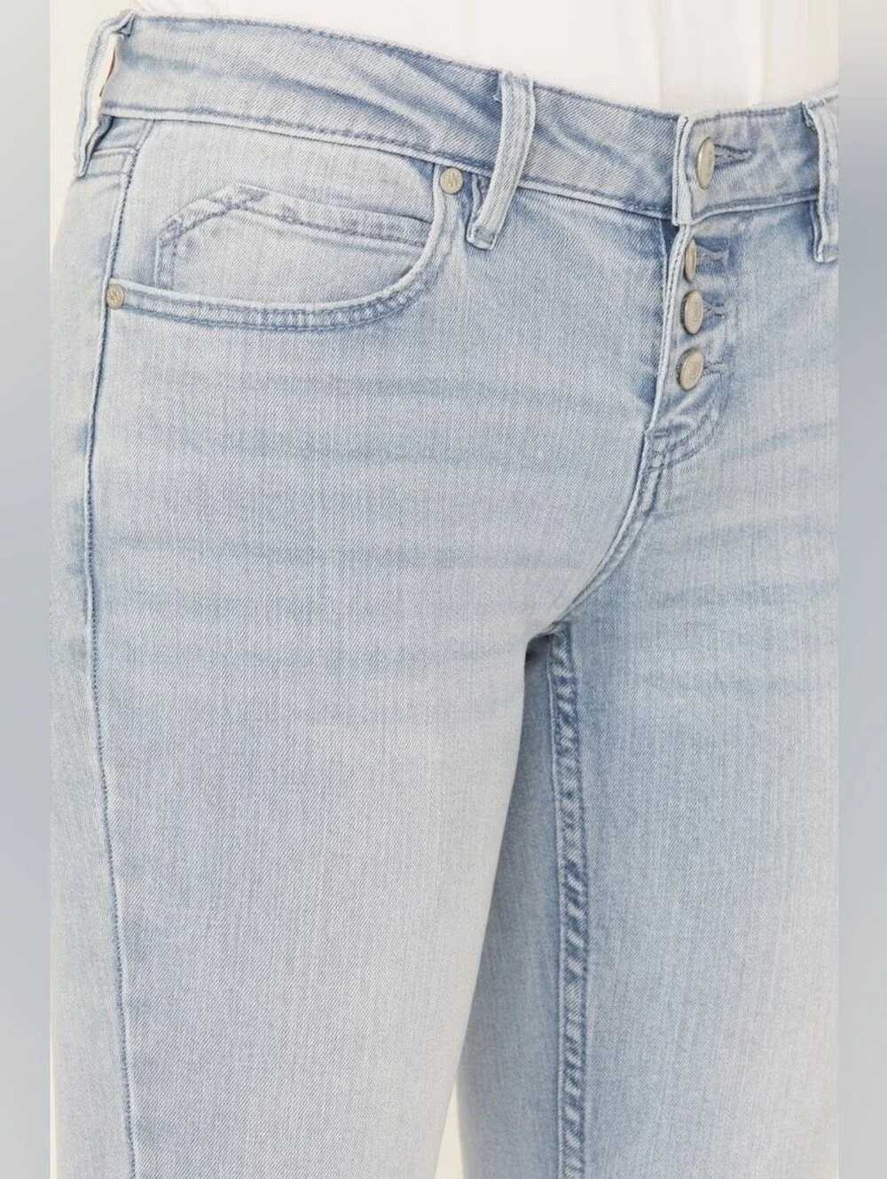 Shyanne Women Sz 30 Joni High Rise Trouser  Stretch Denim Jeans Bootcut Flaired